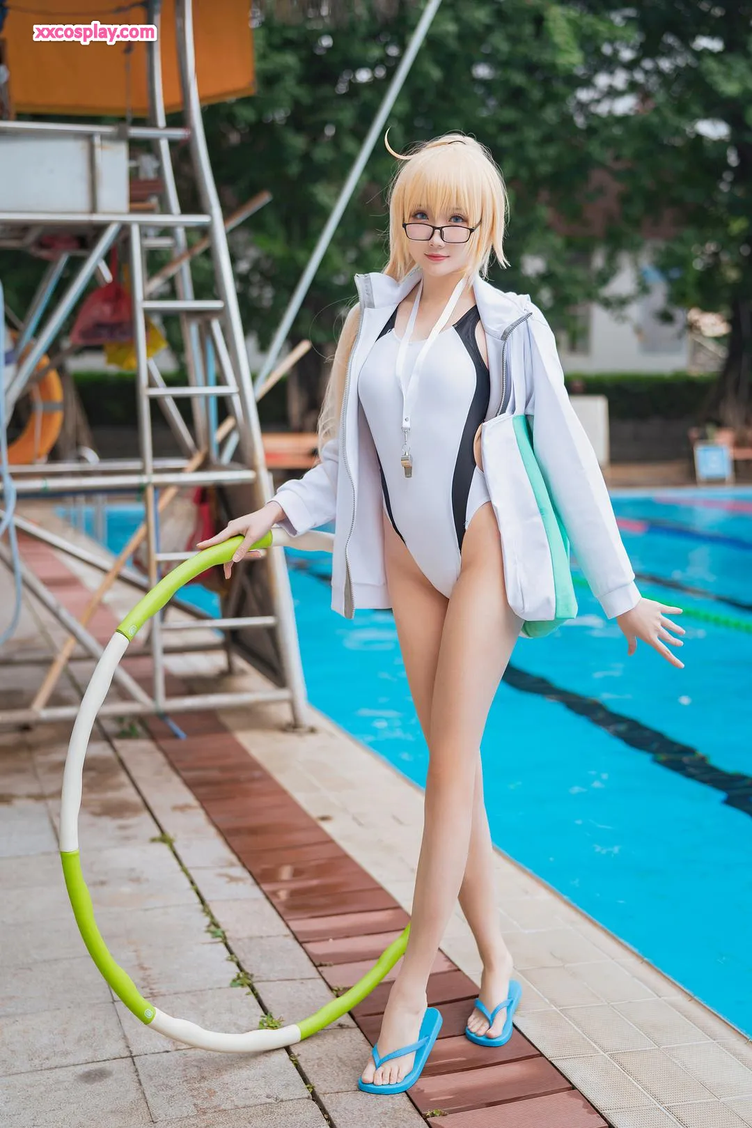 Guaxi Jiang - Penguin Lifeguard Swimsuit
